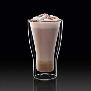 Luigi Bormioli DRINK & DESIGN - Latte Macchiato - Термо чаша - двустенна - 340мл - 1бр - 10355 (0110506)