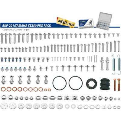 ACCEL sada šroubů PRO PACK FACTORY 2T (velká) YAMAHA YZ 250 02