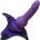 X Fun Вибро пенис колан "classic lavender" 14 см