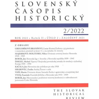 Slovenský časopis historický 22022