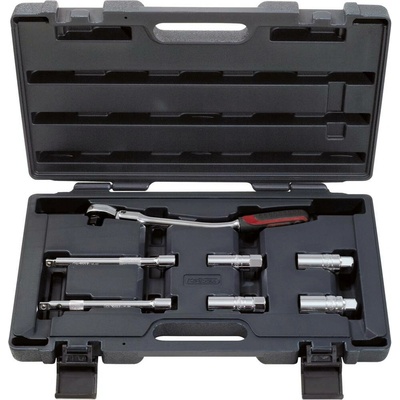 KS Tools 918.0607 3/8 servisní sada svíček CHROMEplus, 7 ks