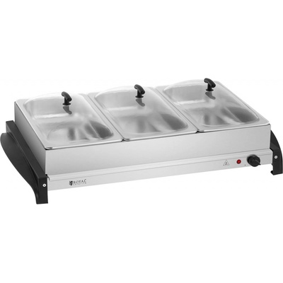 Royal Catering Bufetový ohřívač - 3 x 2 litry - 400 W