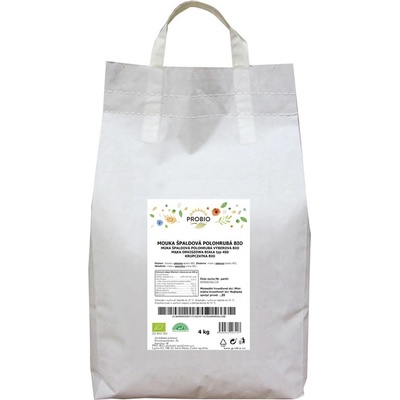 ProBio Mouka špaldová bílá polohrubá 4 kg