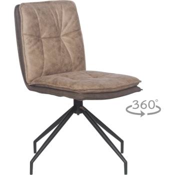 Carmen Трапезен стол ramsey - светлокафяв bf 1 (3532090_3)