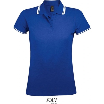 SOL's Collection Polokošile Pasadena Women krátký rukáv dámská COT-25057865101 Modrá bílá