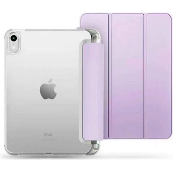 Tech-Protect SC Pen Hybrid Case - кожен кейс и поставка за iPad Air 5 (2022), iPad Air 4 (2020) (лилав)