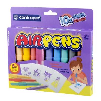 Fixy - fúkacie CENTROPEN 1500/10 Pastel Colours