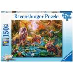 Ravensburger Пъзел Ravensburger от 150 XXL части - Динозаври (13348) - ozone