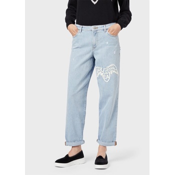 Emporio Armani Дънки Emporio Armani J89 Baggy-Fit Jeans - Blue