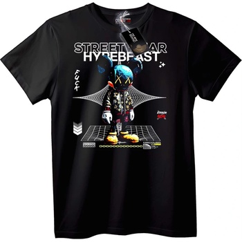 NOONEBRAND Тениска Улични Hyperbeast - 7XL, White
