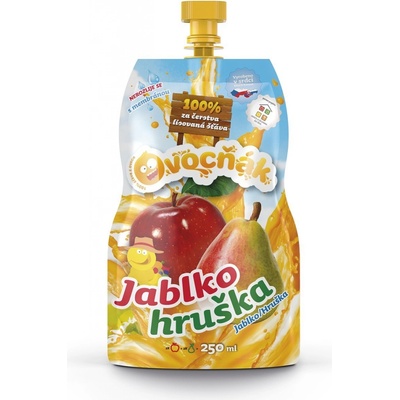 Ovocňák Mušt jablko hruška 250 ml