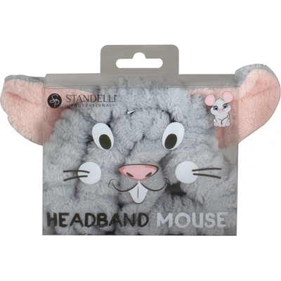 Standelli Professional Kosmetická čelenka Myška 21x6 cm
