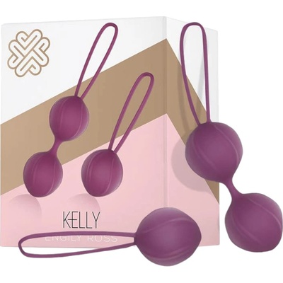 Engily Ross KELLY KEGEL BALLS SILICONE PURPLE