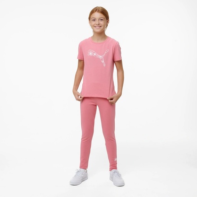 Puma SMU dievčenské tričko ružové