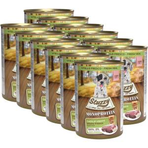 Stuzzy Консерва STUZZY Puppy Monoprotein - телешко, 12 x 400г