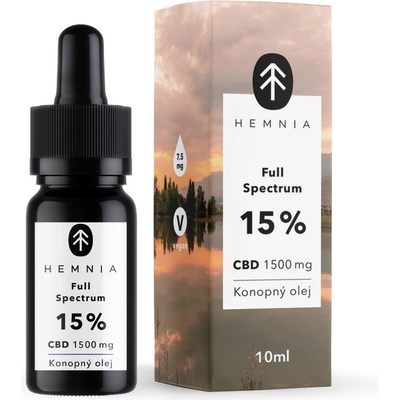 Full Spectrum CBD konopný olej 15% 1500 mg 10 ml