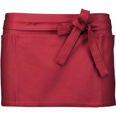 Kariban Zástěra Barman Bistro Style uni Red