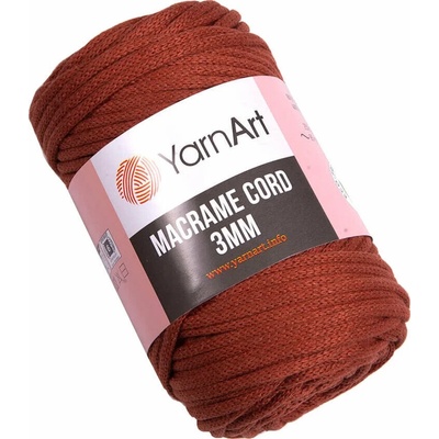 YARNART Macrame Cord 3 mm 85 m 785 Light Red юта (Macrame Cord 3 mm 785)