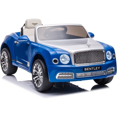 Lean Cars Elektrická autíčko Bentley Mulsanne 2x45W batéria 12V7Ah 2024 modrá