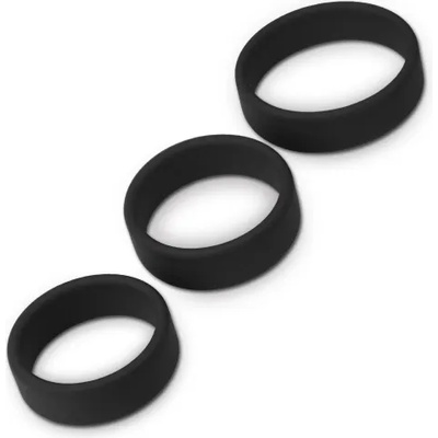 Lovetoy Комплект плоски пенис пръстени от силикон Pro Ring