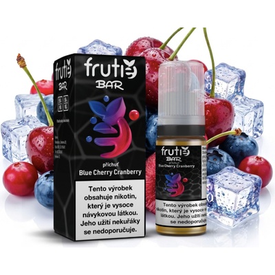 Frutie BAR Juice Modrá čerešňa a brusnica 10 ml 10 mg