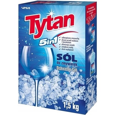 Tytan Soľ do umývačky riadu hrubozrnná 1,5 kg