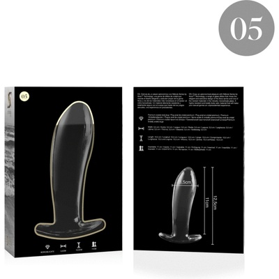 Nebula series by ibiza Стъклен анален разширител модел 5 NEBULA 12.5 x 3, 5 см