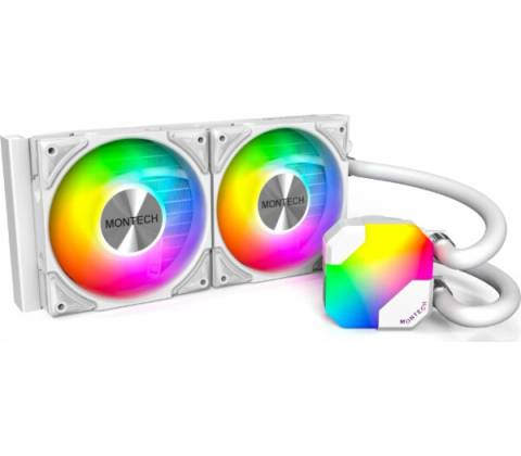 Montech Hyper Flow ARGB 240 White