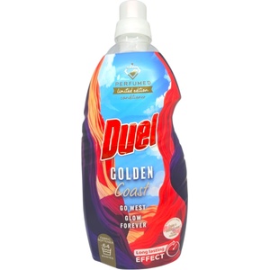  Duel, Омекотител Golden Coast парфюмиран лимитирана серия, 1600мл, 64 пранета