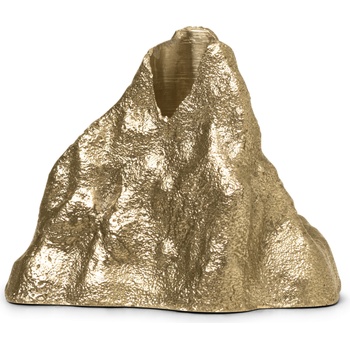 ferm LIVING Свещник Stone месинг малък (1104263156)