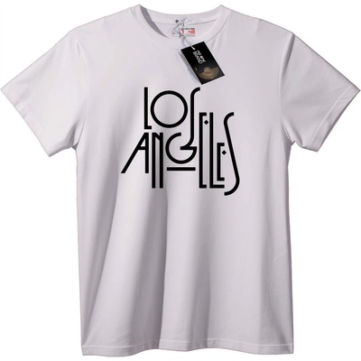 NOONEBRAND Тениска Лос Анджелис Сити - M, Black