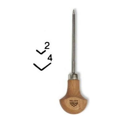 Rydlo Stubai tvaru V 100° 5845 – šířka 3mm