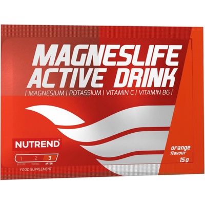 Nutrend Magneslife Activ Drink 10 x 15 g pomeranč