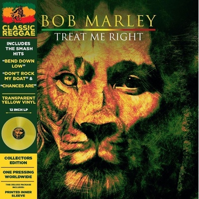 Bob Marley - Treat Me Right (Limited Edition) (Transparent Yellow Coloured) (LP) (3700477838676)