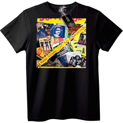 NOONEBRAND Тениска Sex Pistols Визуална История - 5XL, Black