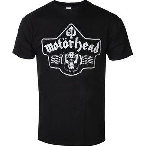 ROCK OFF Мъжка тениска Motörhead - 50 Years Ace Wings Emblem - ROCK OFF - MHEADTEE81MB