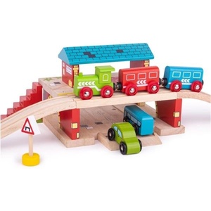 Bigjigs Rail ЖП гара над пътя (BJT237)