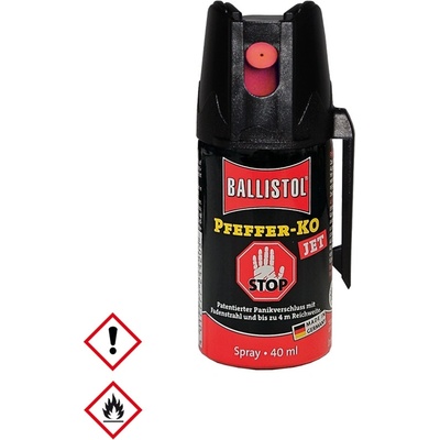 Mil-Tec pepřový sprej KO JET střela 40 ml