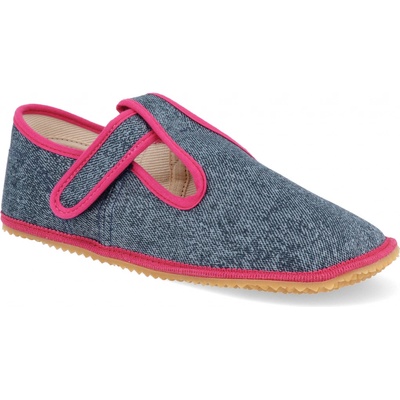 Beda Barefoot Širší typ Pink Denim