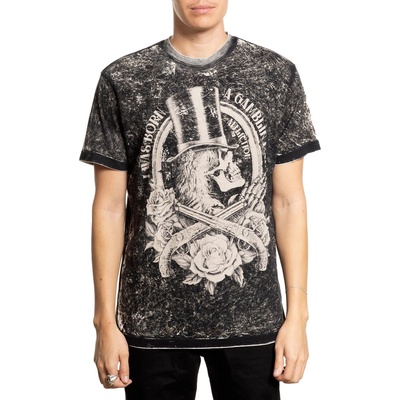 AFFLICTION Мъжка тениска affliction - catharsis - sand/black - a27827-sblt
