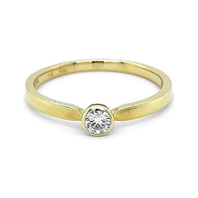 Beny Jewellery Zlatý Zasnubní s Diamantem 2011266