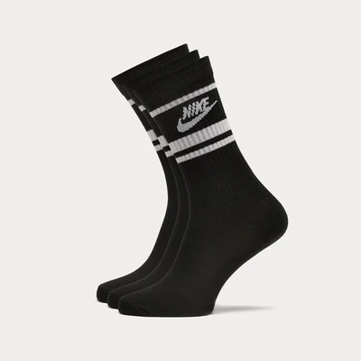 Nike Essential Stripe Socks (3 Packs) дамски Аксесоари Чорапи DX5089-010 Черен 38-42 (DX5089-010)