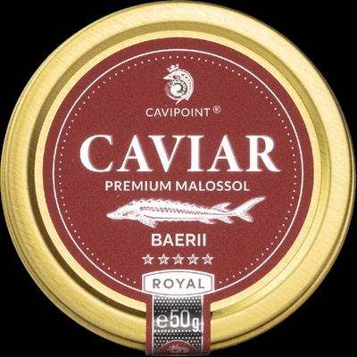 Cavipoint Baerii Premium sturgeon caviar 50 g tin