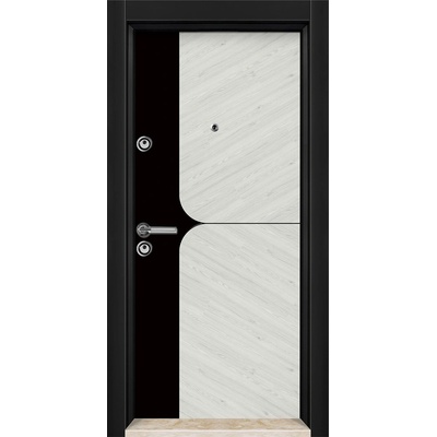 Starsteeldoor Блиндирана врата d-10 Лара - черен (цена без монтаж)