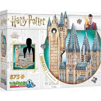 Wrebbit 3D Puzzle Harry Potter Bradavice Astronomická Věž 875ks