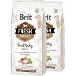 Brit Fresh Turkey with Pea Adult Fit & Slim 2 x 12 кг