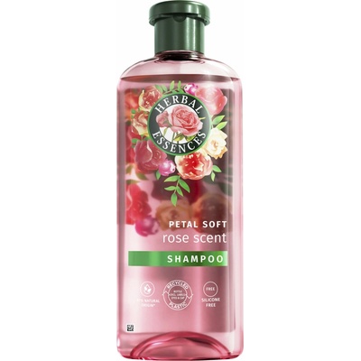 Herbal Essences Rose Scent Petal Soft šampón pre suché a poškodené vlasy 350 ml