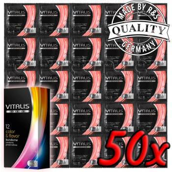 Image 1 of Vitalis Strawberry 50 pack