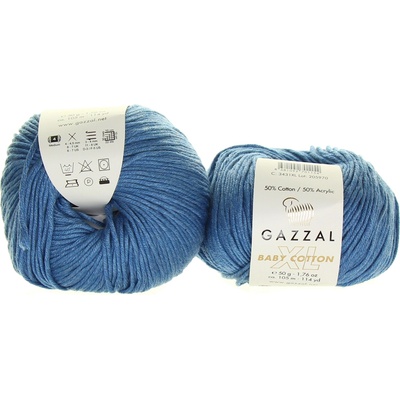 Gazzal Baby Cotton XL 3431 jeans modrá