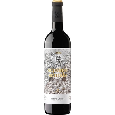 Septimo Sentido Tempranillo červené 14% 0,75 l (čistá fľaša)